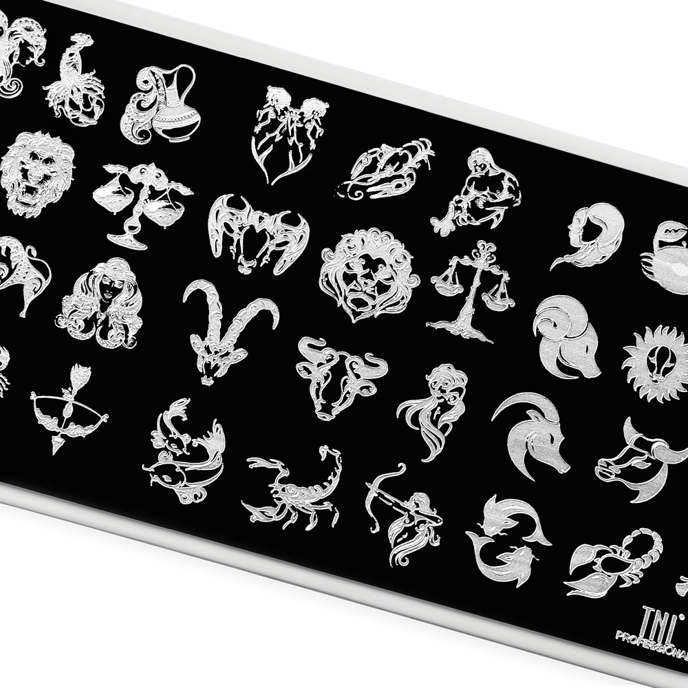 Пластина для стемпинга TNL Premium – мифические создания (126)