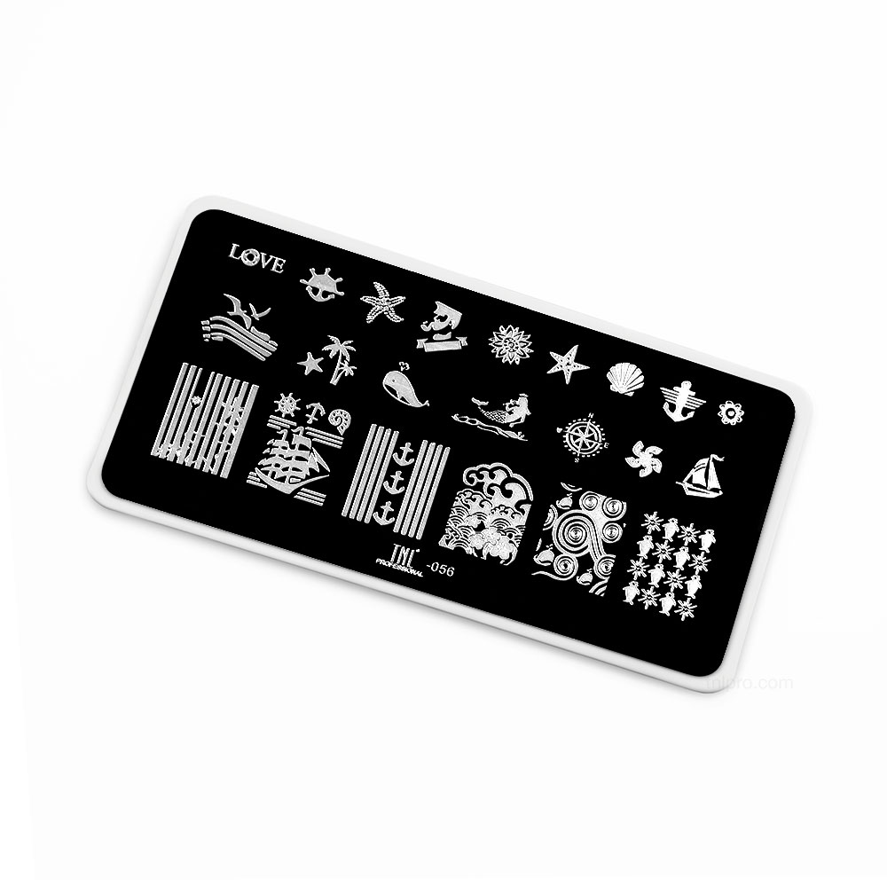 Пластина для стемпинга TNL Premium – морские истории (56)