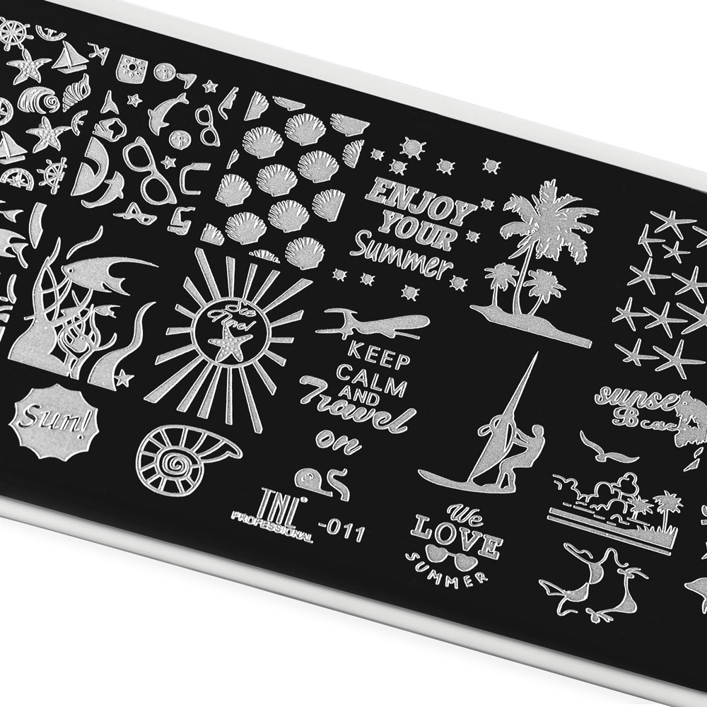 Пластина для стемпинга TNL Premium – морское путешествие (11)