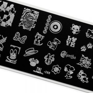 Пластина для стемпинга TNL Premium – мультяшки (096)