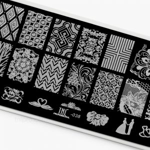 Пластина для стемпинга TNL Premium – нежность (38)