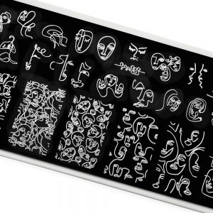 Пластина для стемпинга TNL Premium – обольстительная фигура (122)