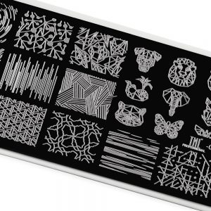 Пластина для стемпинга TNL Premium – оригами (35)