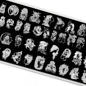 Пластина для стемпинга TNL Premium – прелестная нимфа (118)