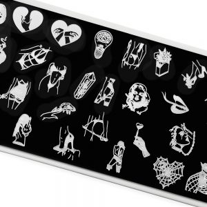 Пластина для стемпинга TNL Premium – роковая женщина (125)