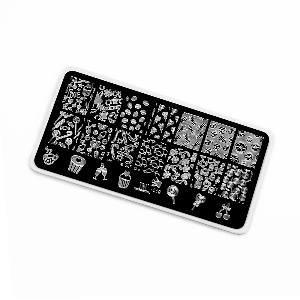 Пластина для стемпинга TNL Premium – сладкая жизнь (19)