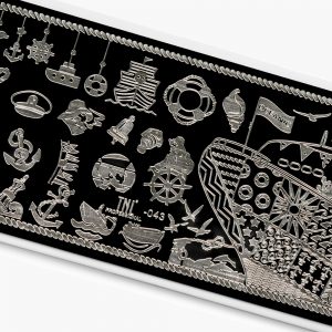 Пластина для стемпинга TNL Premium – Тихий океан (43)