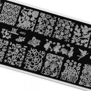 Пластина для стемпинга TNL Premium – феи цветов (53)