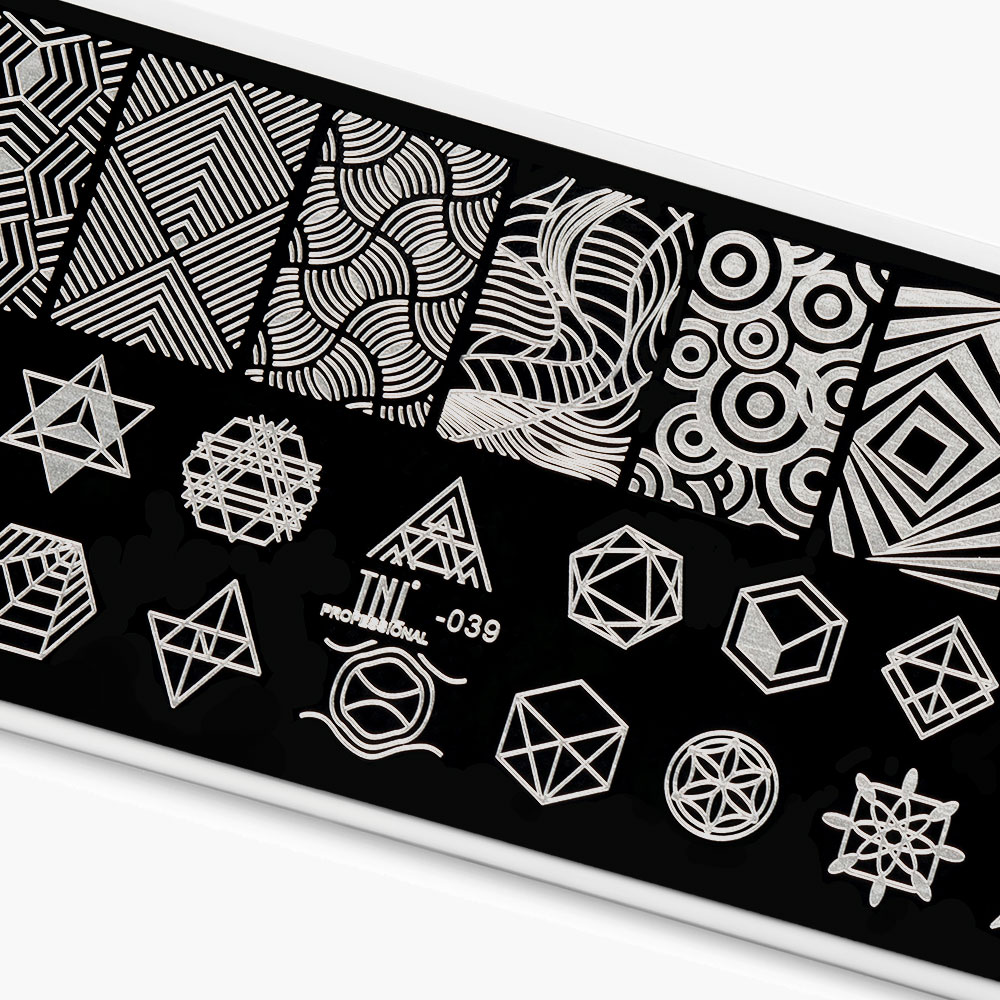 Пластина для стемпинга TNL Premium – фигуры (39)