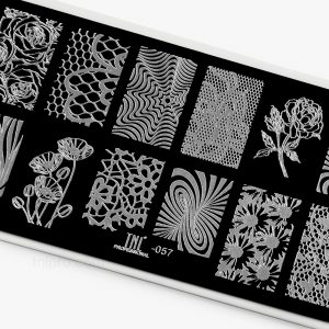 Пластина для стемпинга TNL Premium – цветочные поля (57)