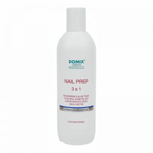 500 мл DGP Nail prep 3 в 1. Обезжириватель ногтевой пластины, средство для снятия липкого слоя и лак