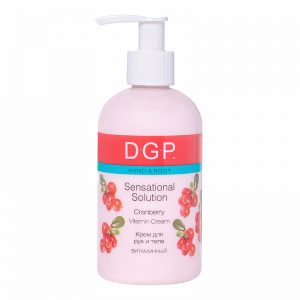 260 мл DGP Крем для рук и тела витаминный  Cranberry