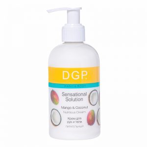 260 мл DGP Крем для рук и тела питательный Mango & Coconut