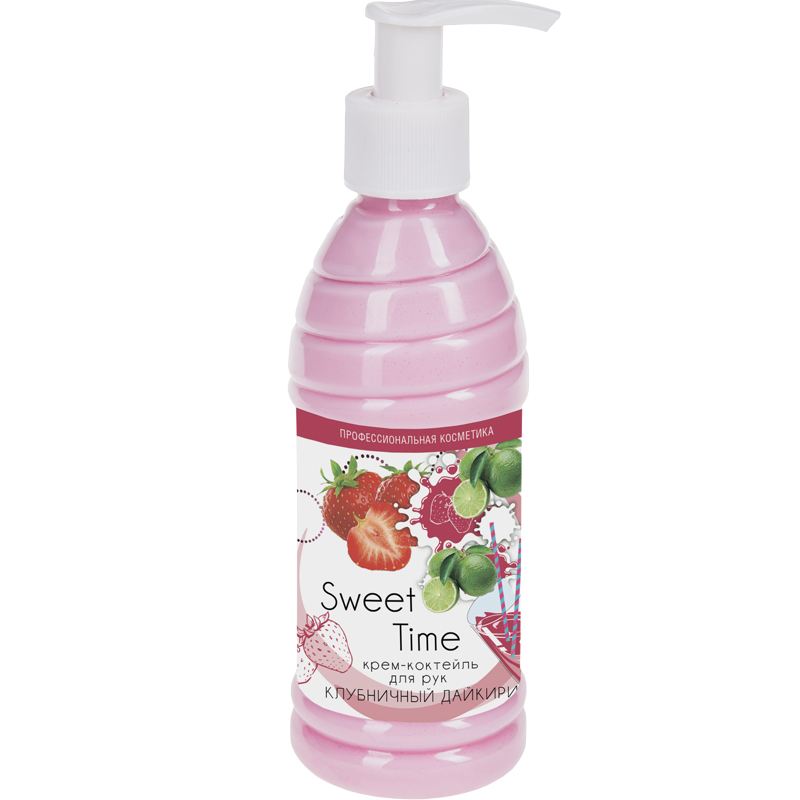 210 мл ST Крем-коктейль для рук “Клубничный дайкири”
