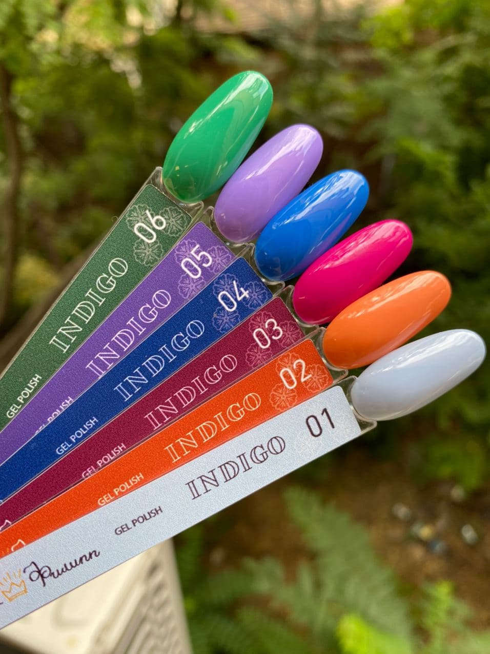 Гель-лак  Indigo 02 10мл