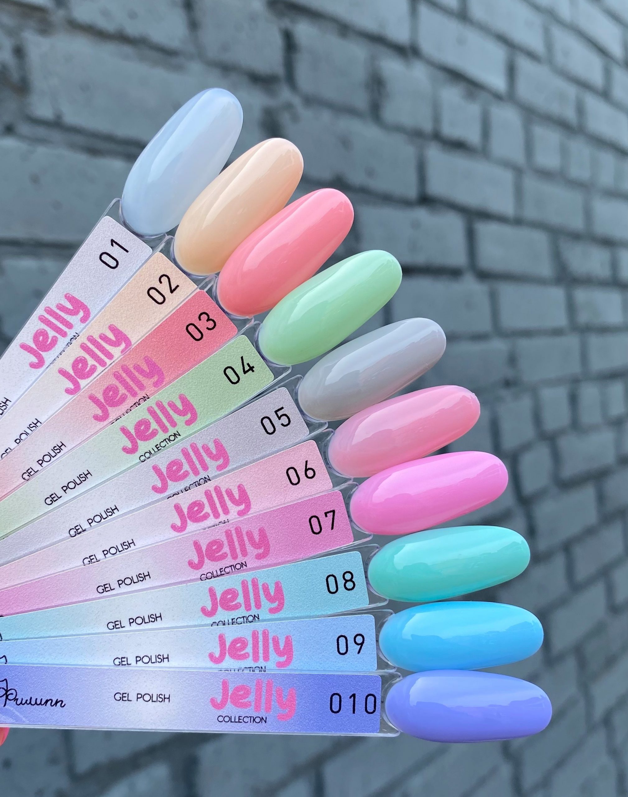 Гель-лак Jelly 10 10мл