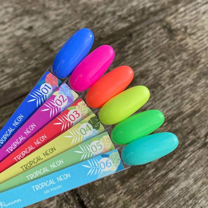 Гель-лак Tropical Neon 01 10мл