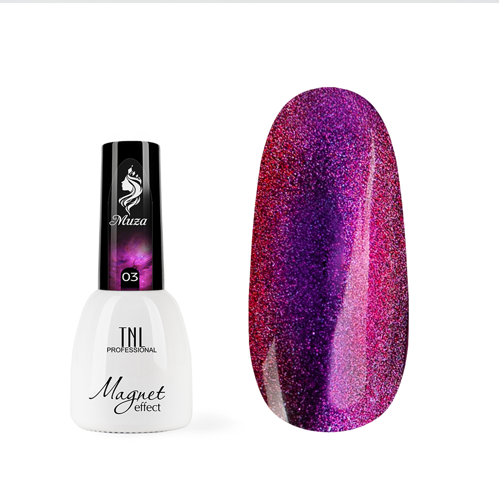 Гель-лак TNL кошачий глаз Muza №03 – Цветочная фея (7 мл.)