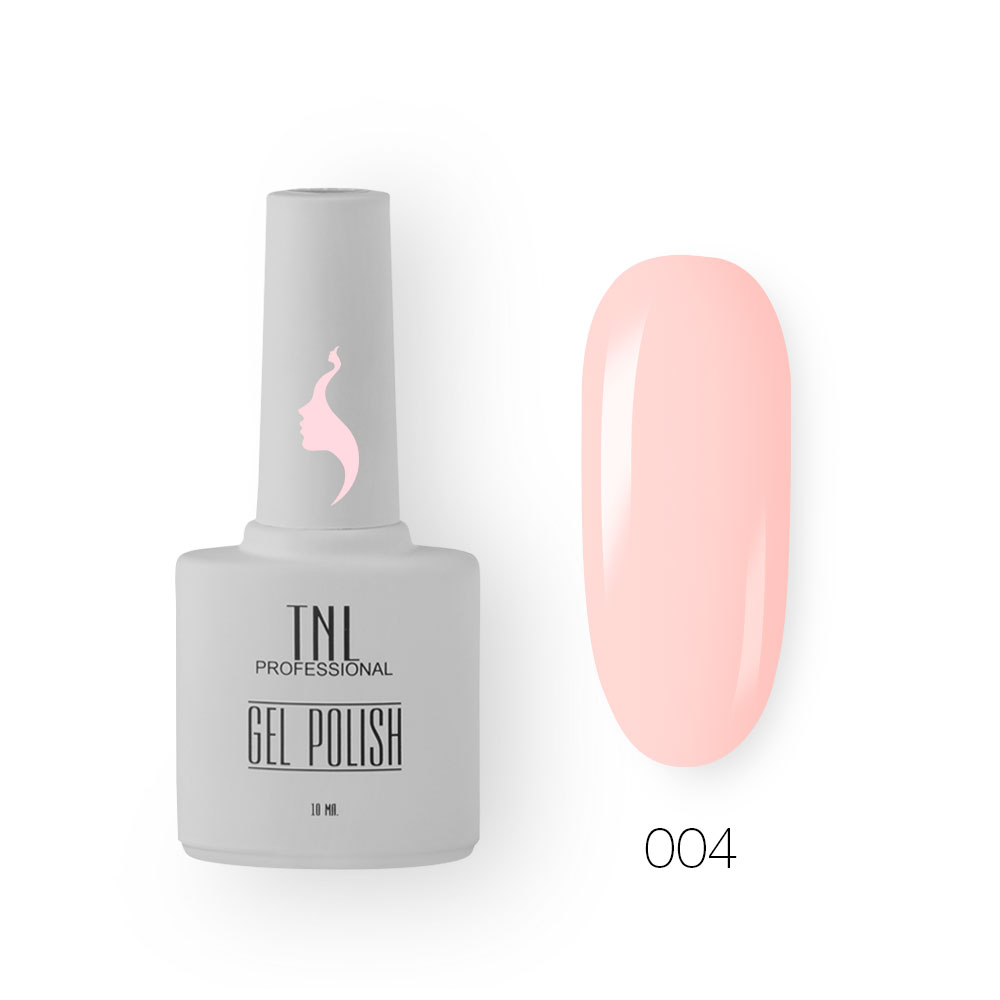Гель-лак TNL 8 Чувств №004 – нежная роза (10 мл.)