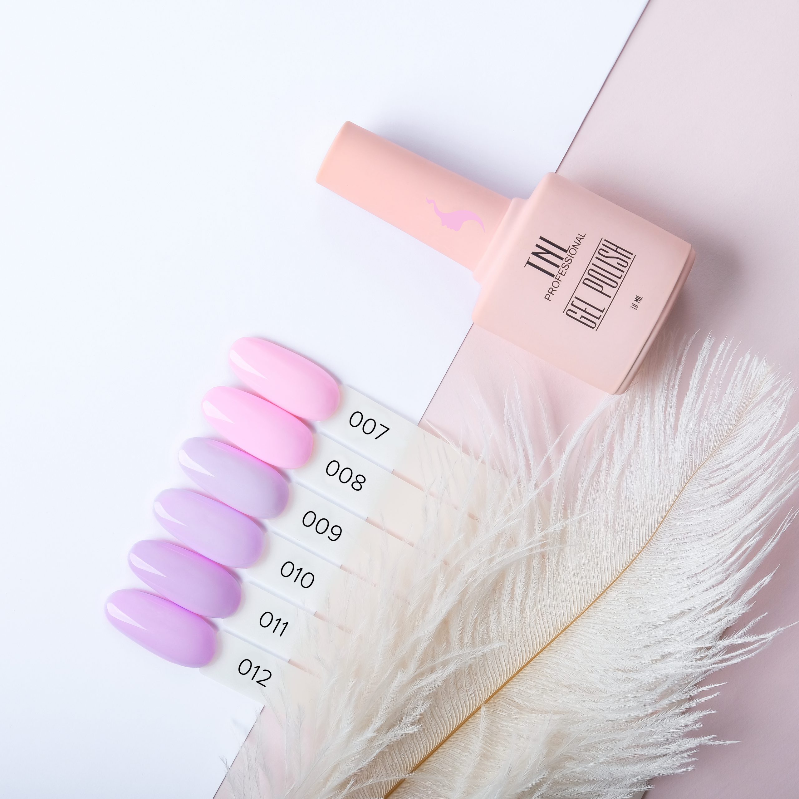 Гель-лак TNL 8 Чувств №012 – чувственная гортензия (10 мл.)