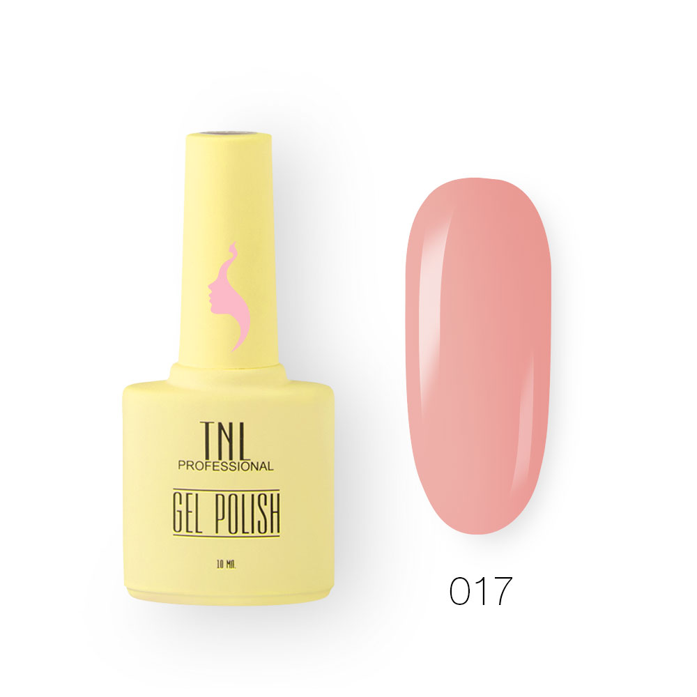 Гель-лак TNL 8 Чувств №017 – дымчато-розовый (10 мл.)