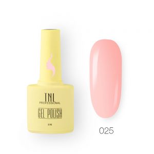 Гель-лак TNL 8 Чувств №025 - пастельно-розовый (10 мл.)