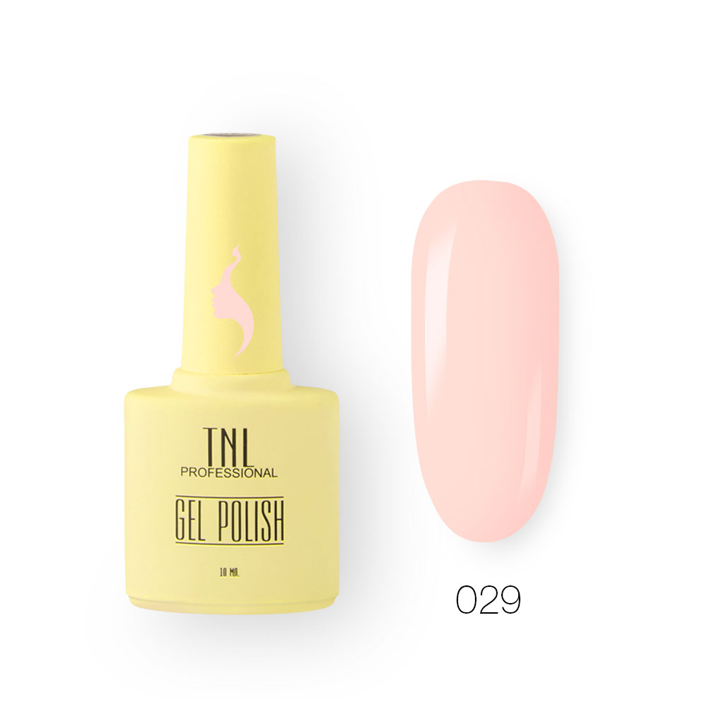 Гель-лак TNL 8 Чувств №029 – пастельно-кремовый (10 мл.)