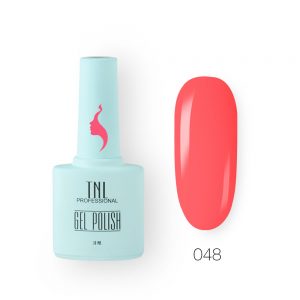 Гель-лак TNL 8 Чувств №048 - калипсовый коралл (10 мл.)