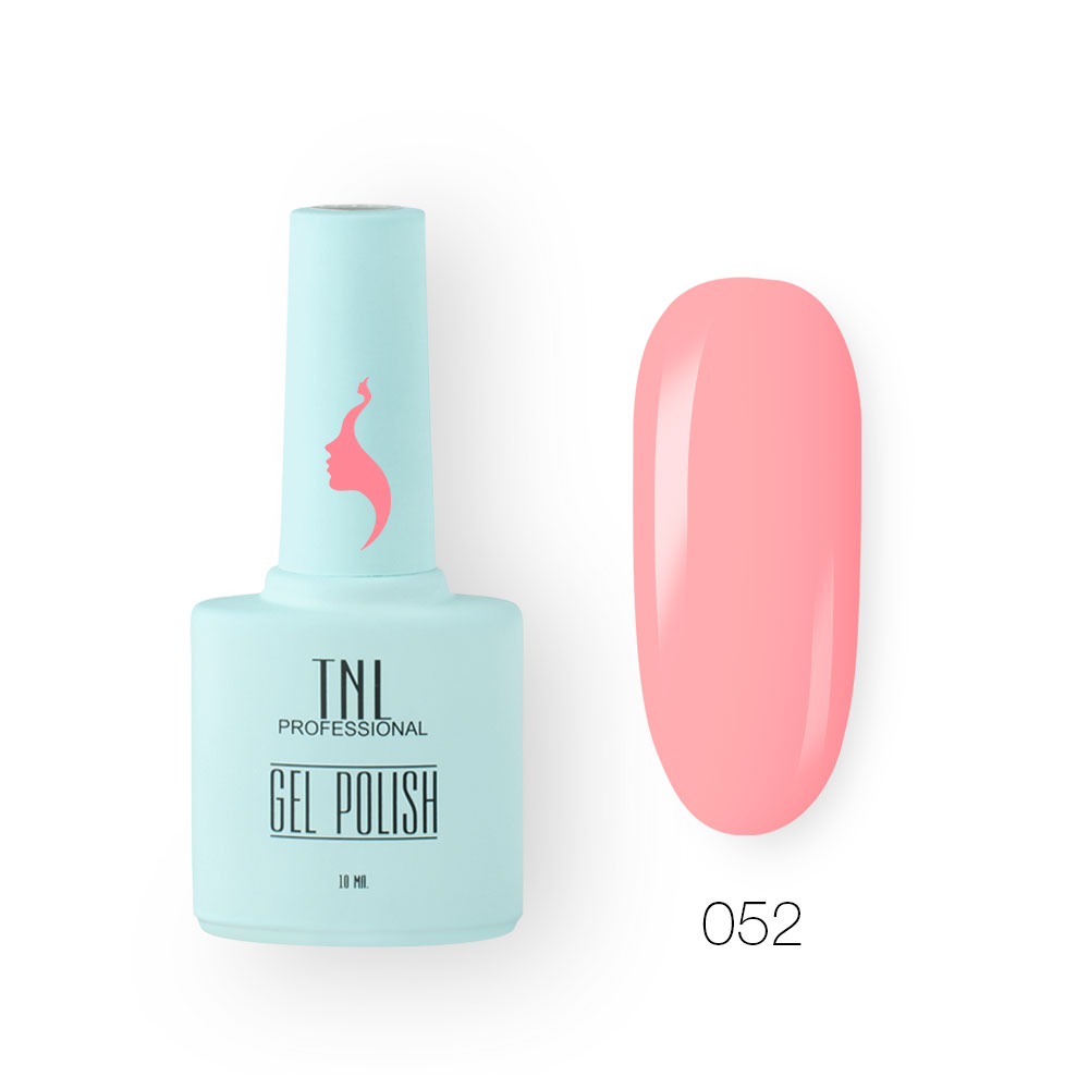 Гель-лак TNL 8 Чувств №052 – клубнично-розовый (10 мл.)