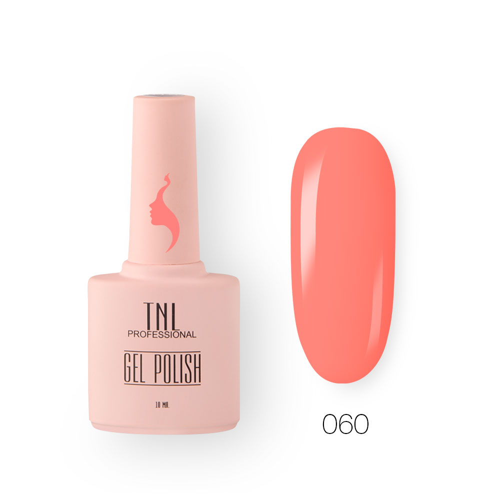 Гель-лак TNL 8 Чувств №060 – мандариновый всплеск (10 мл.)