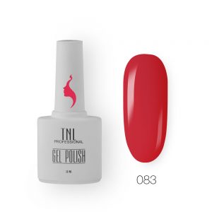 Гель-лак TNL 8 Чувств №083 - малиновое вино (10 мл.)