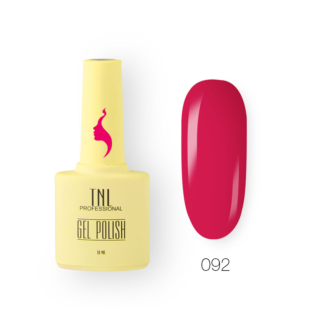 Гель-лак TNL 8 Чувств №092 – вишневый пунш (10 мл.)