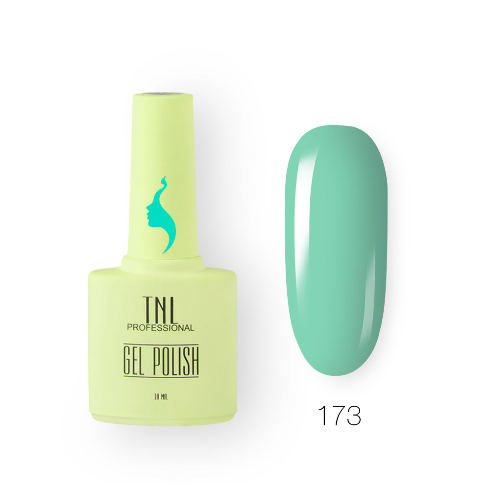 Гель-лак TNL 8 Чувств №173 – бирюзовый (10 мл.)