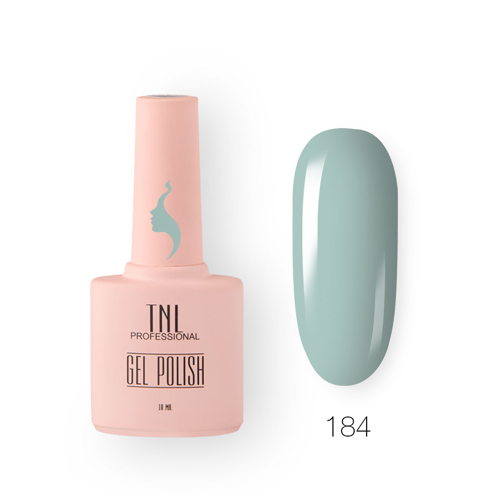 Гель-лак TNL 8 Чувств №184 – дымчатый нефрит (10 мл.)