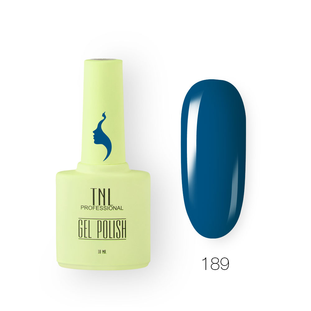 Гель-лак TNL 8 Чувств №189 – морская глубина (10 мл.)