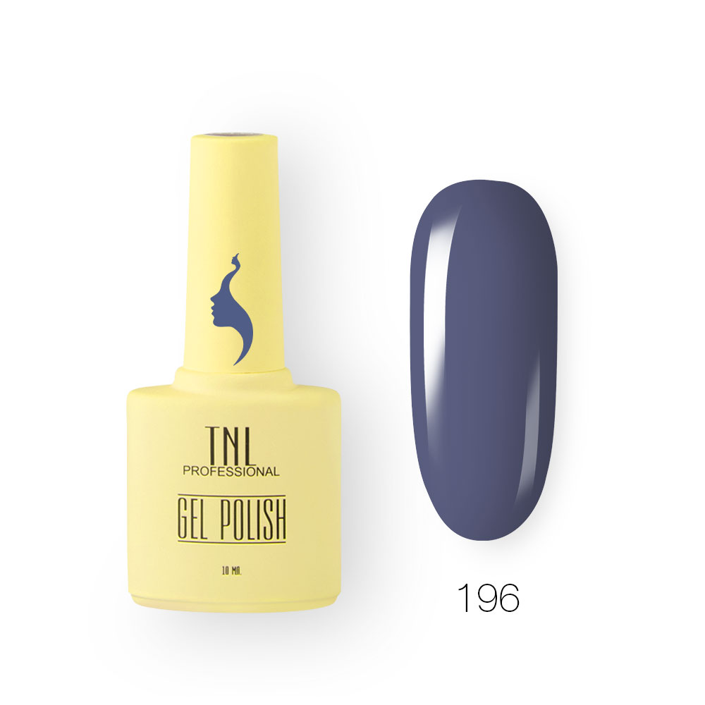 Гель-лак TNL 8 Чувств №196 – темная ночь (10 мл.)