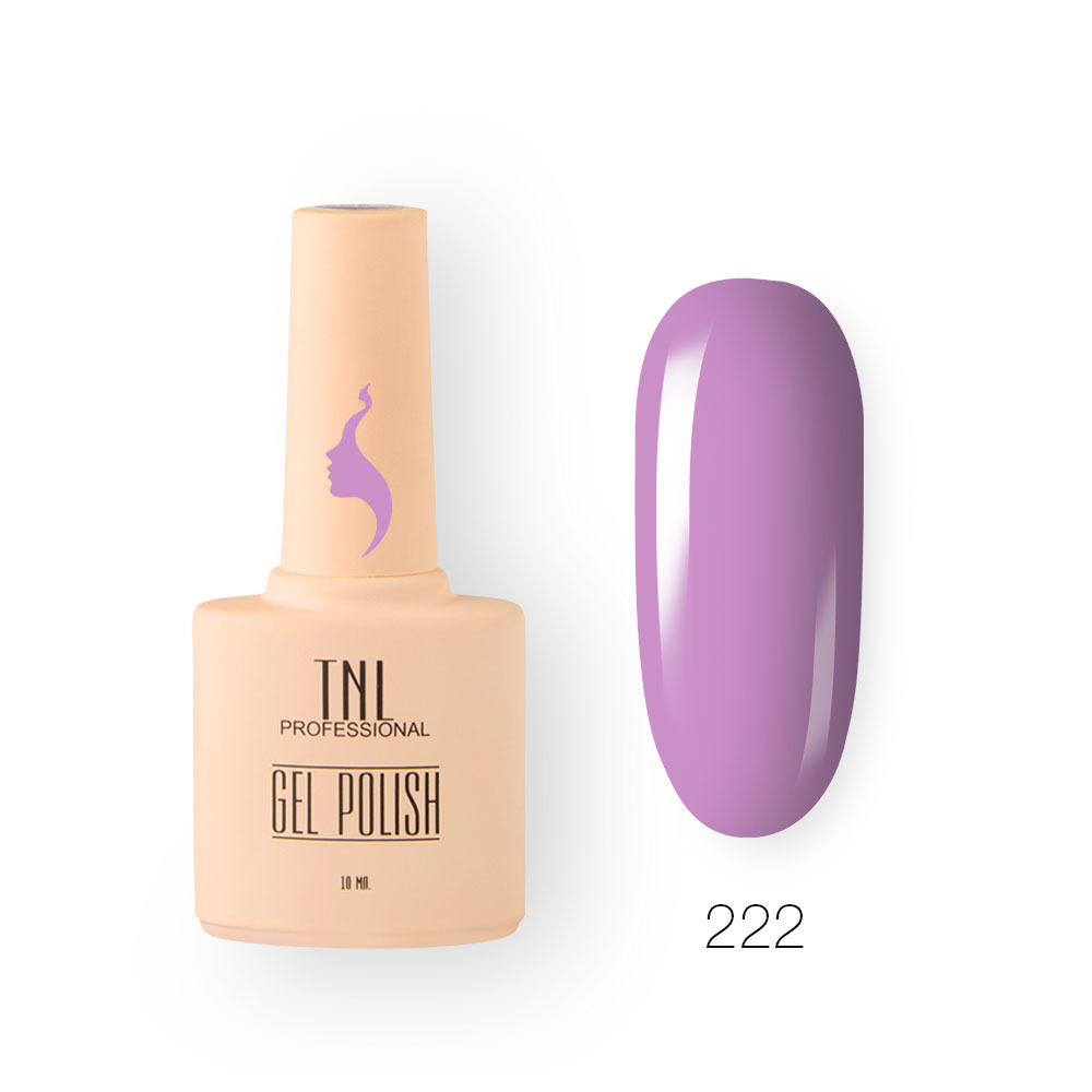 Гель-лак TNL 8 Чувств №222 – лиловый шелк (10 мл.)