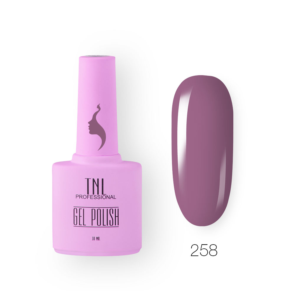 Гель-лак TNL 8 Чувств №258 – пыльная лаванда (10 мл.)