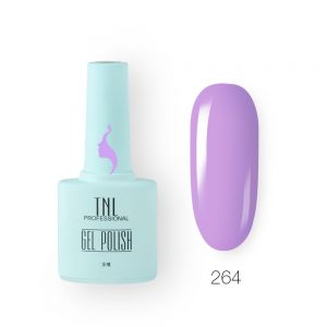 Гель-лак TNL 8 Чувств №264 - сиреневая лаванда (10 мл.)