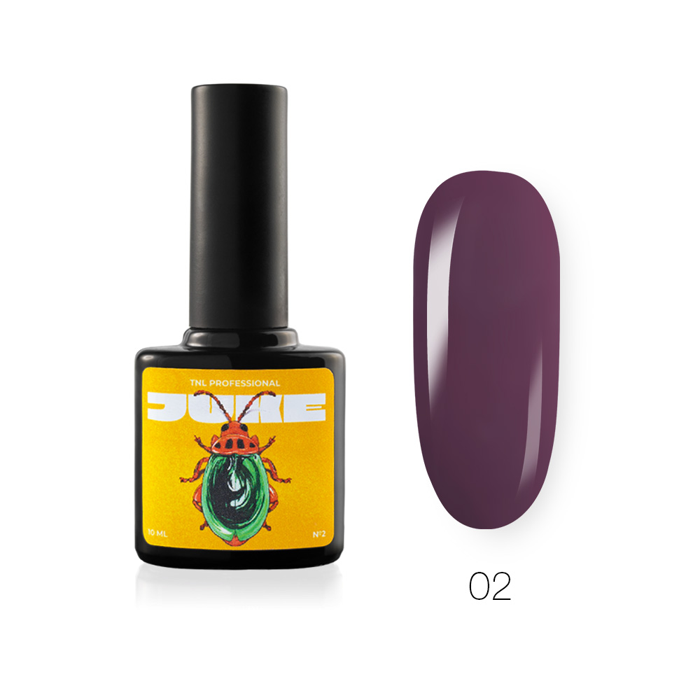 Гель-лак TNL  JUKE №02 –  крылья бабочки (10 мл.)