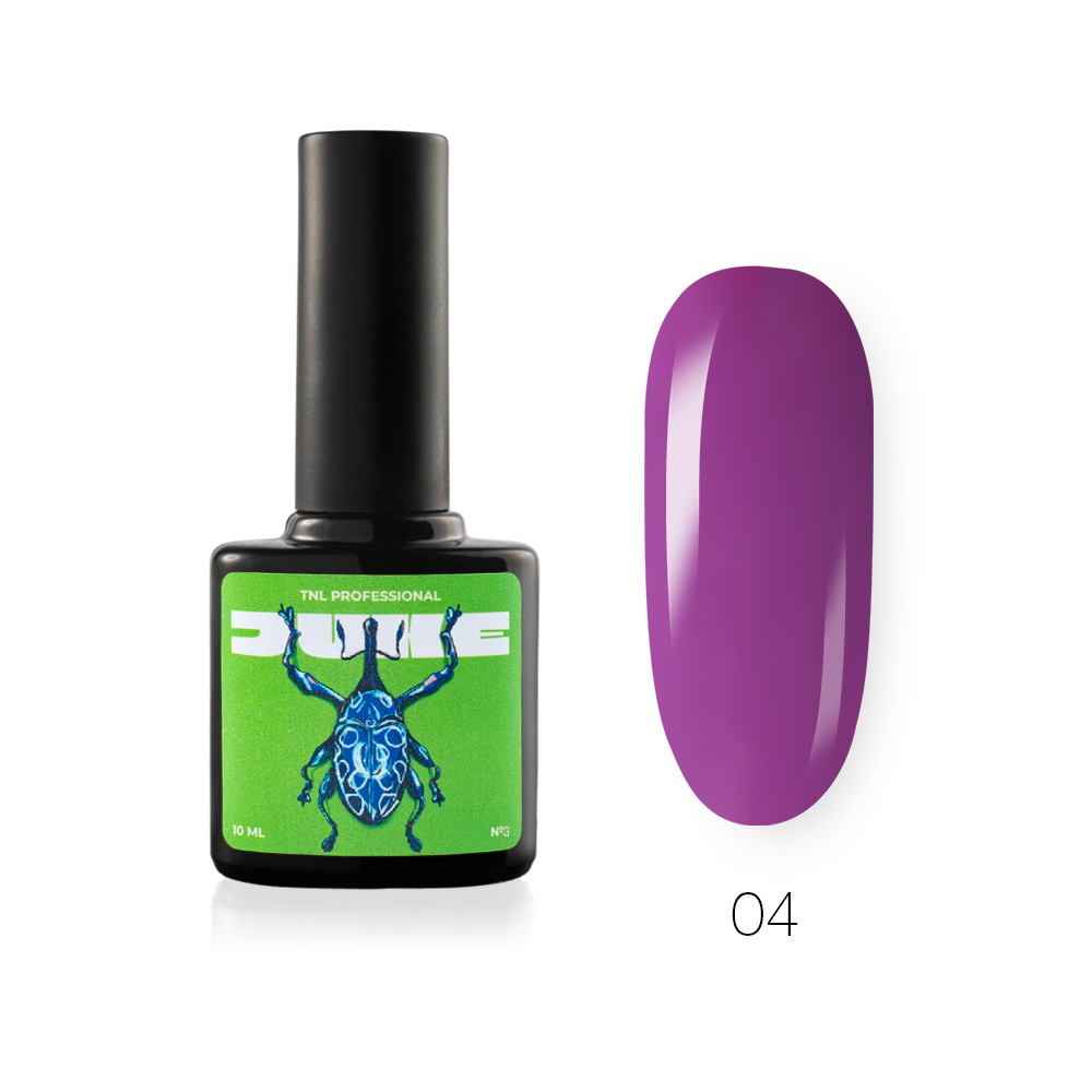 Гель-лак TNL  JUKE №04 – лиловая химера (10 мл.)