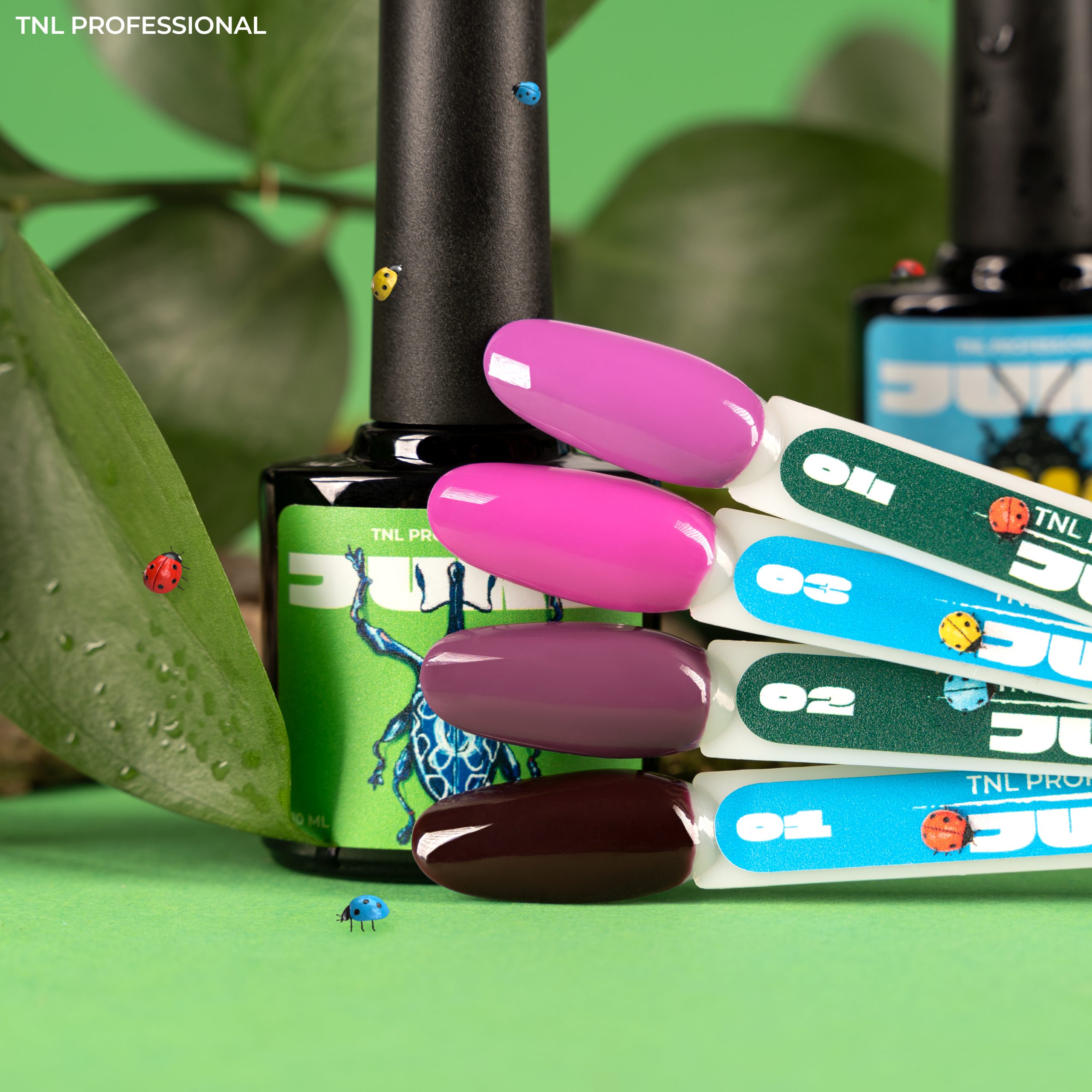 Гель-лак TNL  JUKE №04 – лиловая химера (10 мл.)