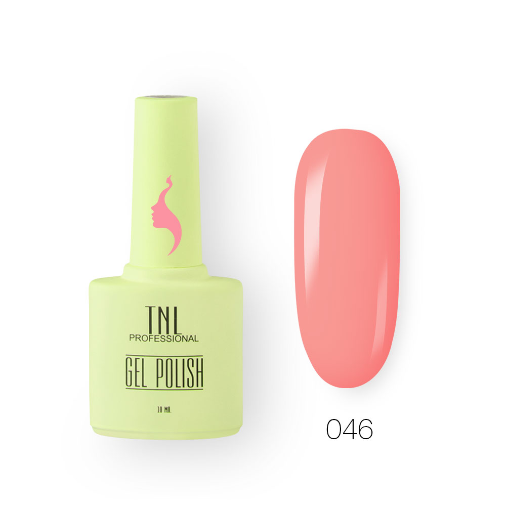 Гель-лак TNL 8 Чувств №046 – коралловый сахар (10 мл.)