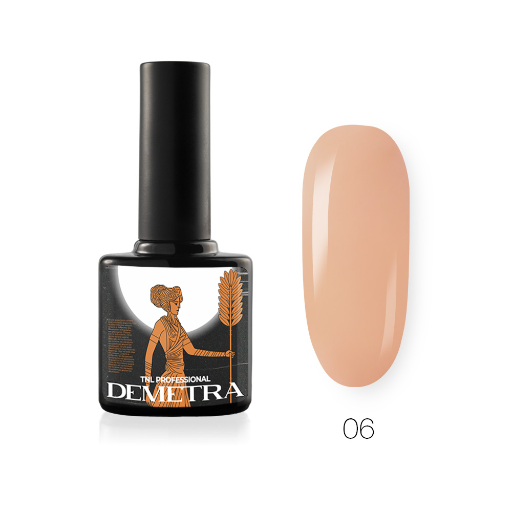 Гель-лак TNL DEMETRA №06 – персиковый сад (10 мл.)