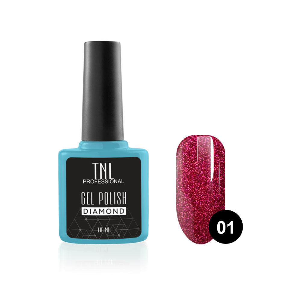 Гель-лак TNL Diamond №01 “Алмаз” (10 мл)