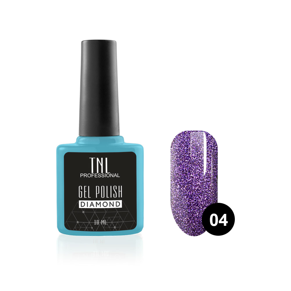 Гель-лак TNL Diamond №04 “Аметист” (10 мл)