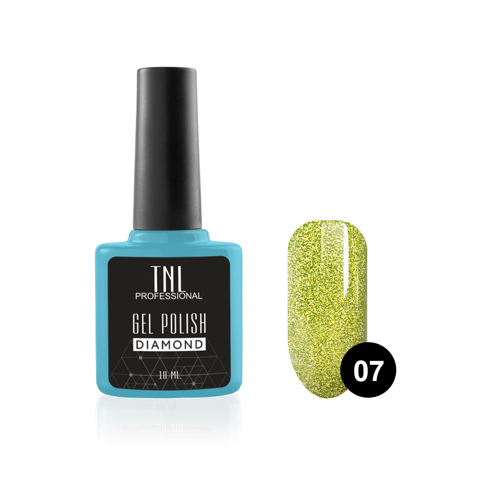 Гель-лак TNL Diamond №07 “Хризолит” (10 мл)