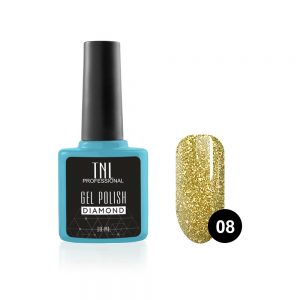 Гель-лак TNL Diamond №08 "Гелиодор" (10 мл)