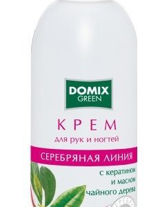 200 мл Крем для рук и ногтей с кератином и маслом чайного дерева и наносеребром