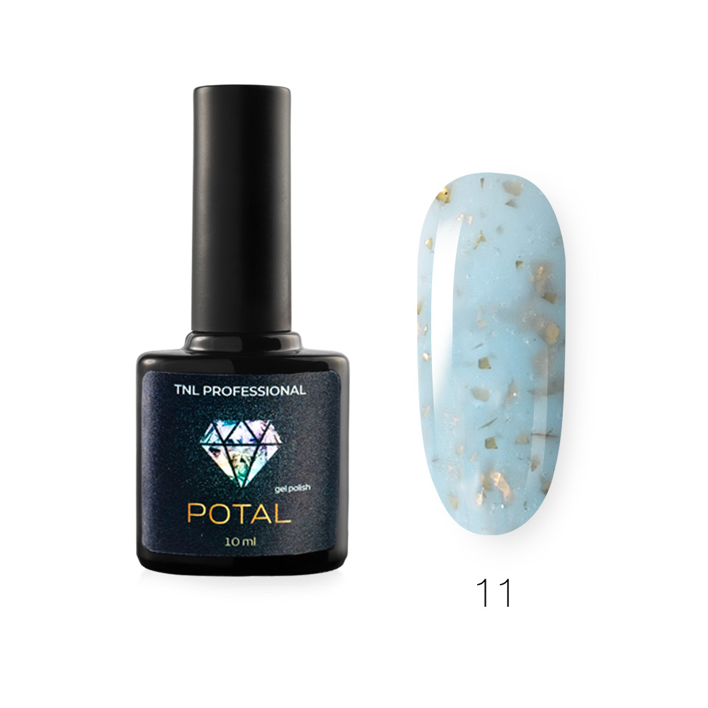 Гель-лак TNL Potal №11 – Голубой агат (10 мл.)